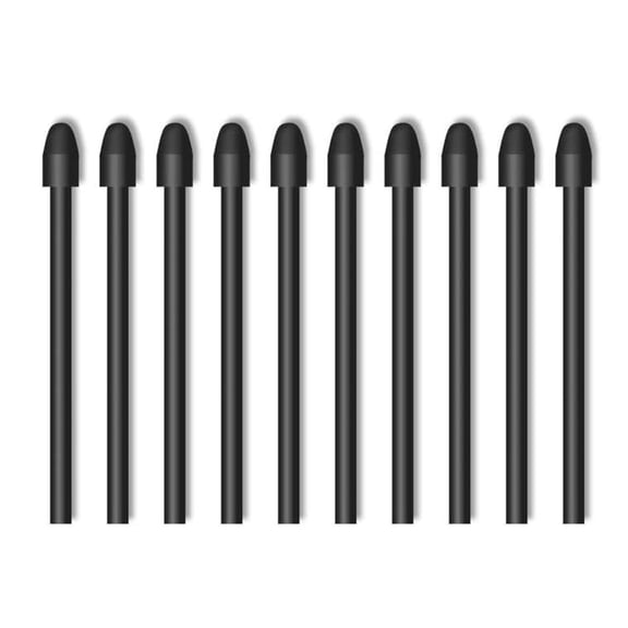 CIYISON Pack Of 10 Plastic Styluses Replacement Tip for Kamvas12/13/16(2021)/22/24 PW517 Smooth Digital Art And Design
