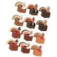 thumbnail image 1 of CIYISON Pack Of 12 Thanksgiving Turkey Gift Boxes For Holiday Party Decorations Easy Fold Assembly, 1 of 19