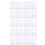 CIYISON Pack of 50 1ml Glass Perfume Atomizer Bottles Leakproof Refillable Mini Sprayers