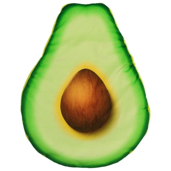 CIYISON Pet Avocado Fired Egg Pizza Print Bed for Dogs Cats for Ideal for Home Travel Be