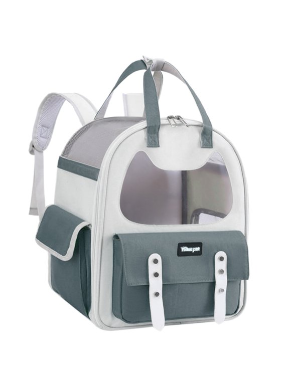 Pet Carrier Backpack Lightweight Sling Bag for Cat Dog Portable Small Animal Cage Camping Hiking Mesh Bag Cat Travel Bag