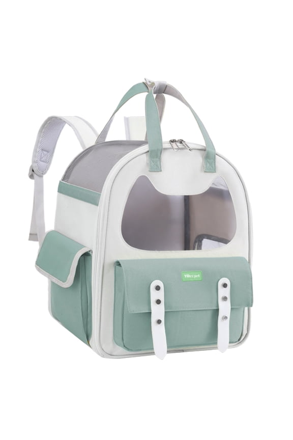 Pet Carrier Backpack Lightweight Sling Bag for Cat Dog Portable Small Animal Cage Camping Hiking Mesh Bag Cat Travel Bag
