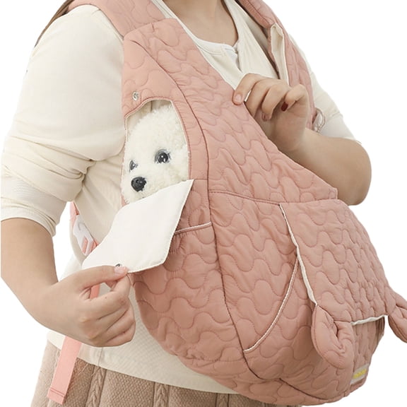 CIYISON Pet Dog Carrier Bag Soft Big Capacity Handbag with Safety Strap