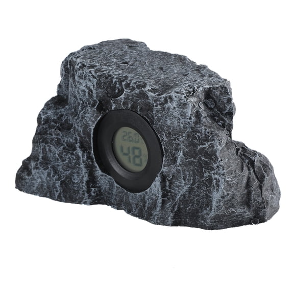 CIYISON Pet Enclosure Rock Decoration Reptiles Practical Tanks Climate Monitors