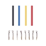 CIYISON Phosphor bronze Cartridge Connector Clips Tubes 8 Gold Plated Pins For Cartridges Turntable IT