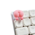 thumbnail image 1 of CIYISON Pink Piggy Rabbit Cats Bear Butt 3D Keycap Artisanal ESC ABS Keycap for Mechanical Keyboards, 1 of 10