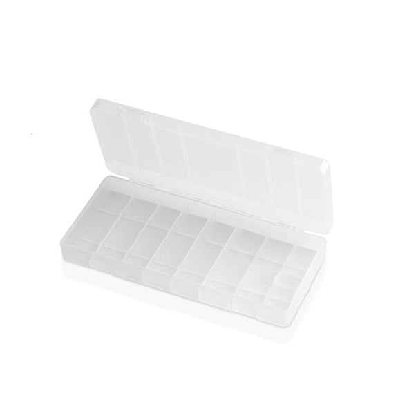CIYISON Plastic Cell Organizer for Case AA/AAA Battery Container 4/6/8 Slots Storage Box