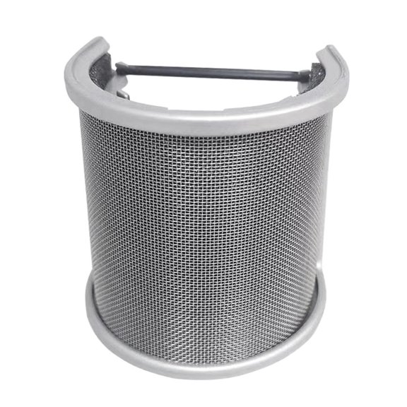 CIYISON Popping Filter Double Layers Metal Mesh Layer Microphone Windscreen Cover Handheld