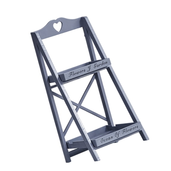 CIYISON Portable Foldable Storage Rack for Plant Books in Plastic with Nordic Designs