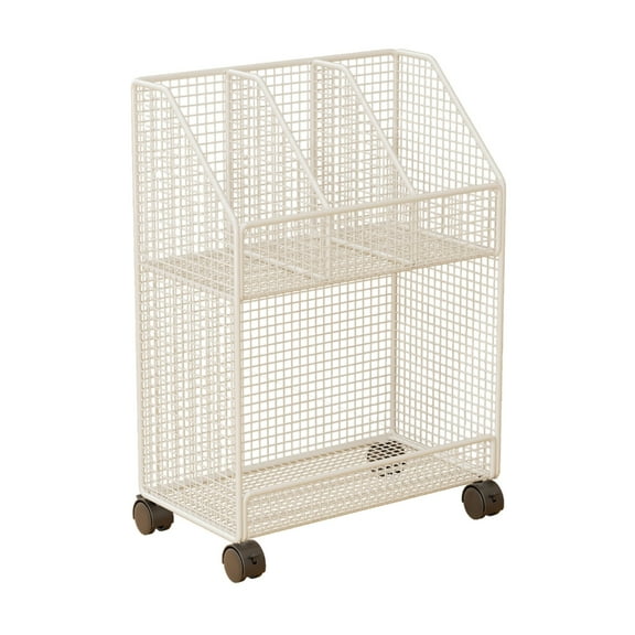 CIYISON Portable Rolling Storage Unit Stand Shelves Designed For Easy Access In Any Room