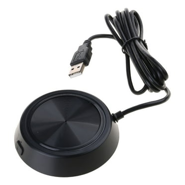 CIYISON Portable USB Speakerphone Microphone with AUX 3.5MM Cable for Computer/Laptop