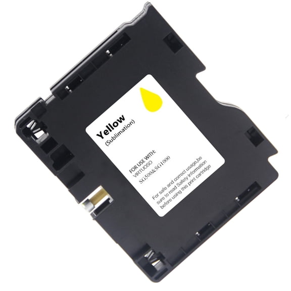 CIYISON Prevent Clogging Ink Cartridges for Sawgrass SG500/SG1000 Smooth Print Black, Blue,Magenta, Yellow Optional Inks