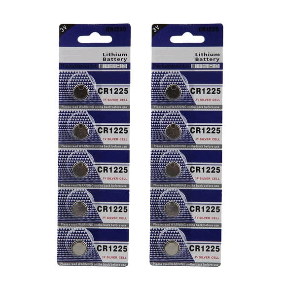 CIYISON Quality Button Cells CR1225 3V Lithium Battery Reliable Power for Everyday Use
