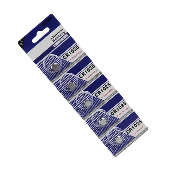 CIYISON Quality Metal Button Batteries CR1025 3V Lithium Battery for Everyday Use