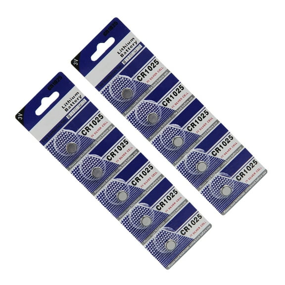CIYISON Quality Metal Button Batteries CR1025 3V Lithium Battery for Everyday Use