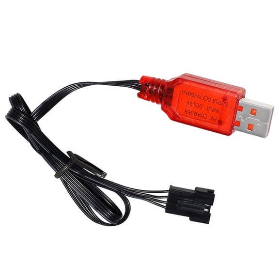 CIYISON Quick Charging USB Cable for 7.4V Lithium Battery, Hobby Accessory with SM4P Connectors