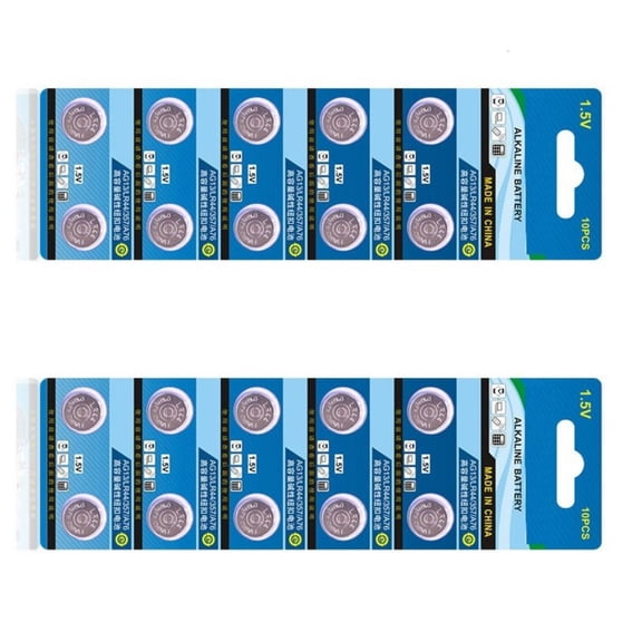 CIYISON Reliable LR44 AG13 1.5V Button Coin Cell Batteries For Watches And Calculators