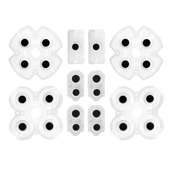 CIYISON Replacement Controller Rubber Conductive Buttons D-pad for PS4Controller JDS-050