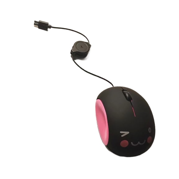 CIYISON Retractable Type C Mouse Ergonomic With Travel Feature And High Precisions Opticals Sensors For Multiple Device Compatibility