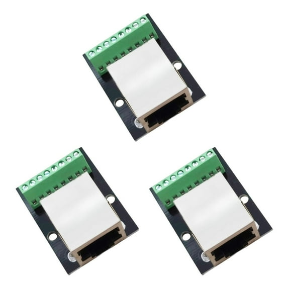 CIYISON Rj45 Female Adapter Board Rj45 Networking Adapter Board Turn 2 ...