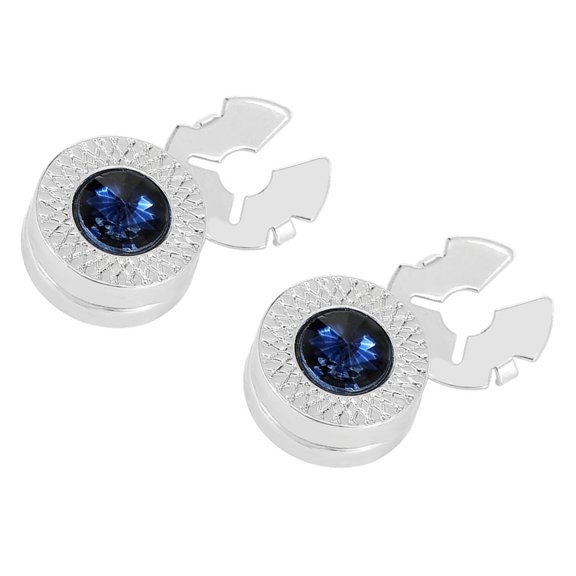 CIYISON Round Cufflinks Cats Eye Button Covers Business Cuff Links Shirt Button Covers