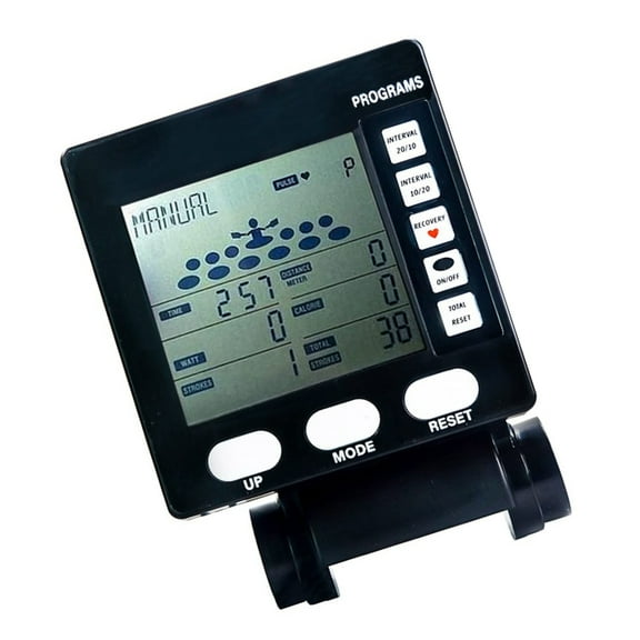 CIYISON Rowing Machine Counter Home Rowing Machine Monitor Adjustable Odometer
