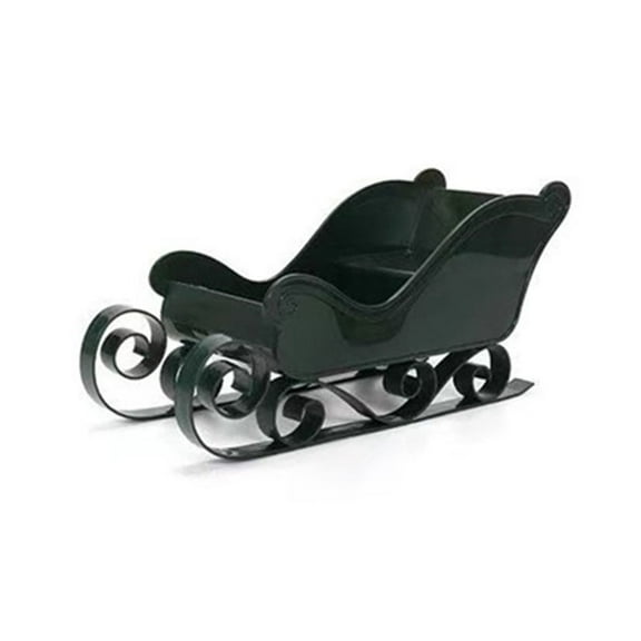CIYISON Santa Sleigh Christmas Decoration Candy Dish Table Centerpiece Sleighs