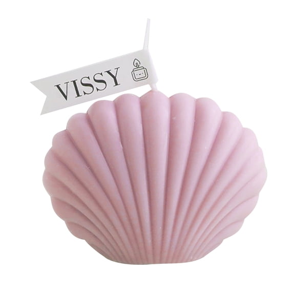 CIYISON Seashell Scented Candles Sea for Shell Shape Aromatic Decorative Candle for Ocean Beach Party Home Bedroom Living Room Wedding Decor