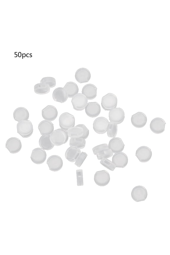 Secure Hypoallergenic Sleeve Tube Earrings Cushions Anti Allergy Back Plugs