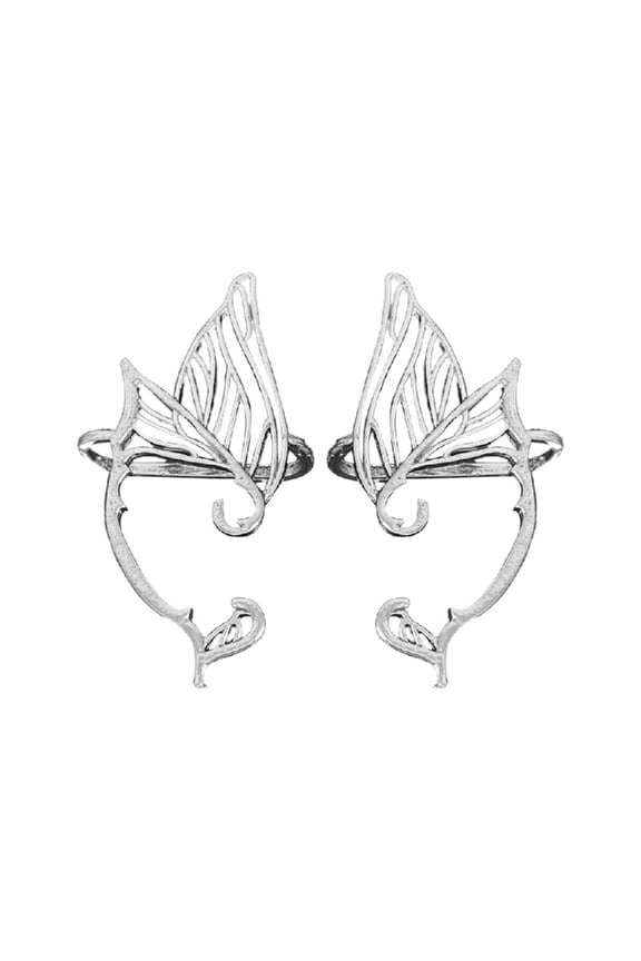Set of 2 Fashion Ear Cuffs Fairy Wing Ear Clip Ear Cuffs Earrings Alloy Material