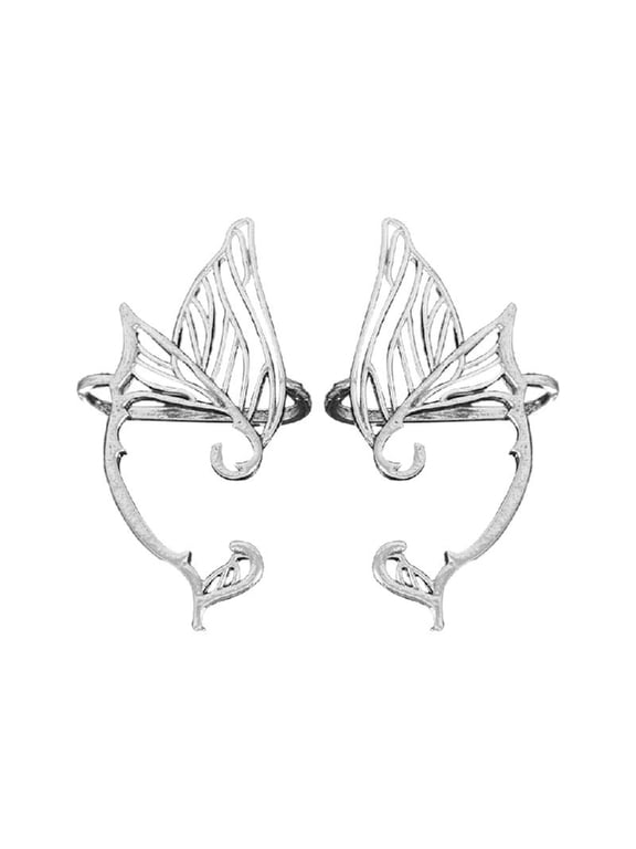 Set of 2 Fashion Ear Cuffs Fairy Wing Ear Clip Ear Cuffs Earrings Alloy Material