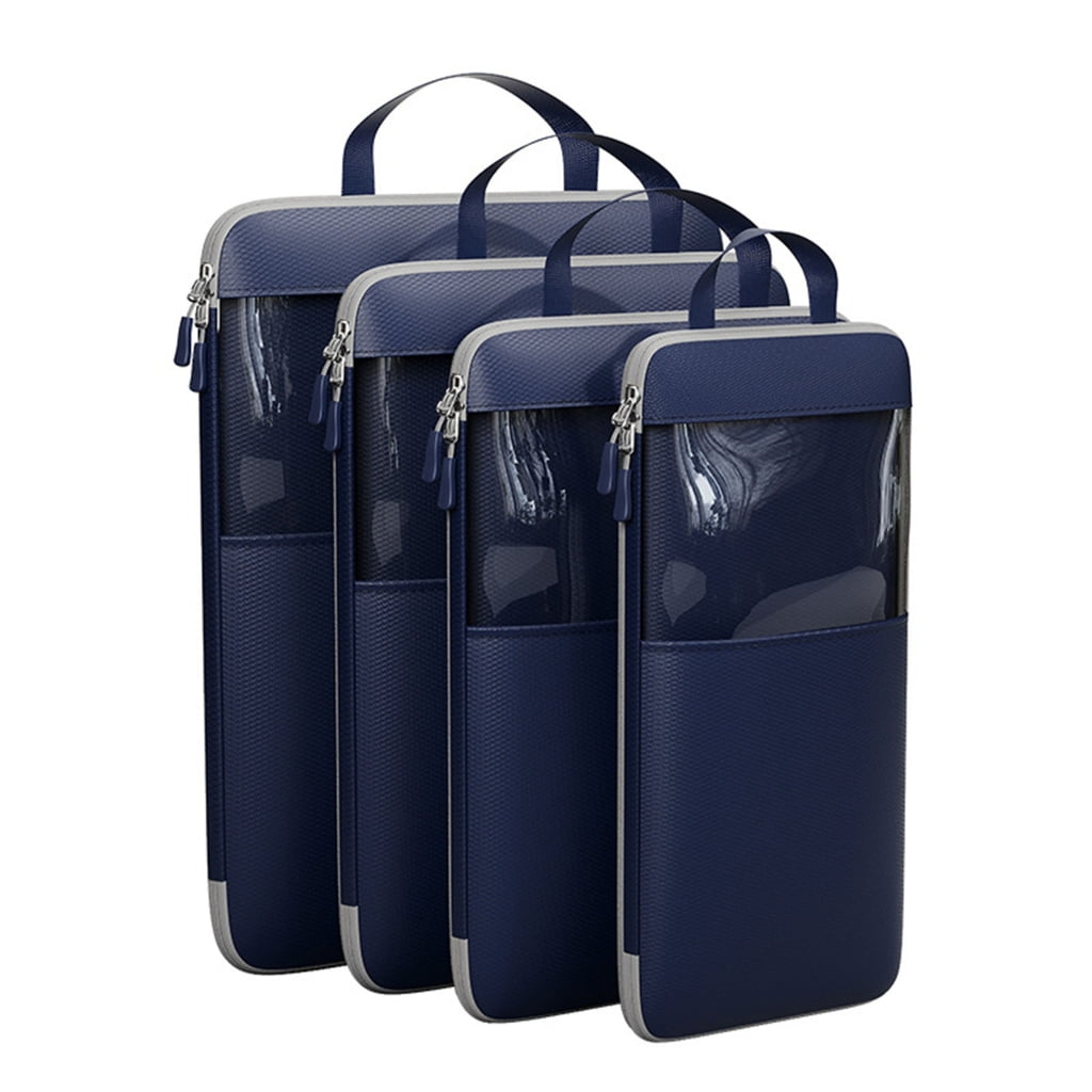 CIYISON Set of 4 Essential Compression Packing Square Bag for Neat ...