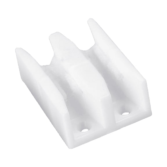 CIYISON Shower Door Divider Track Guide Plastic Shower Door Guide for Glass Shower Door