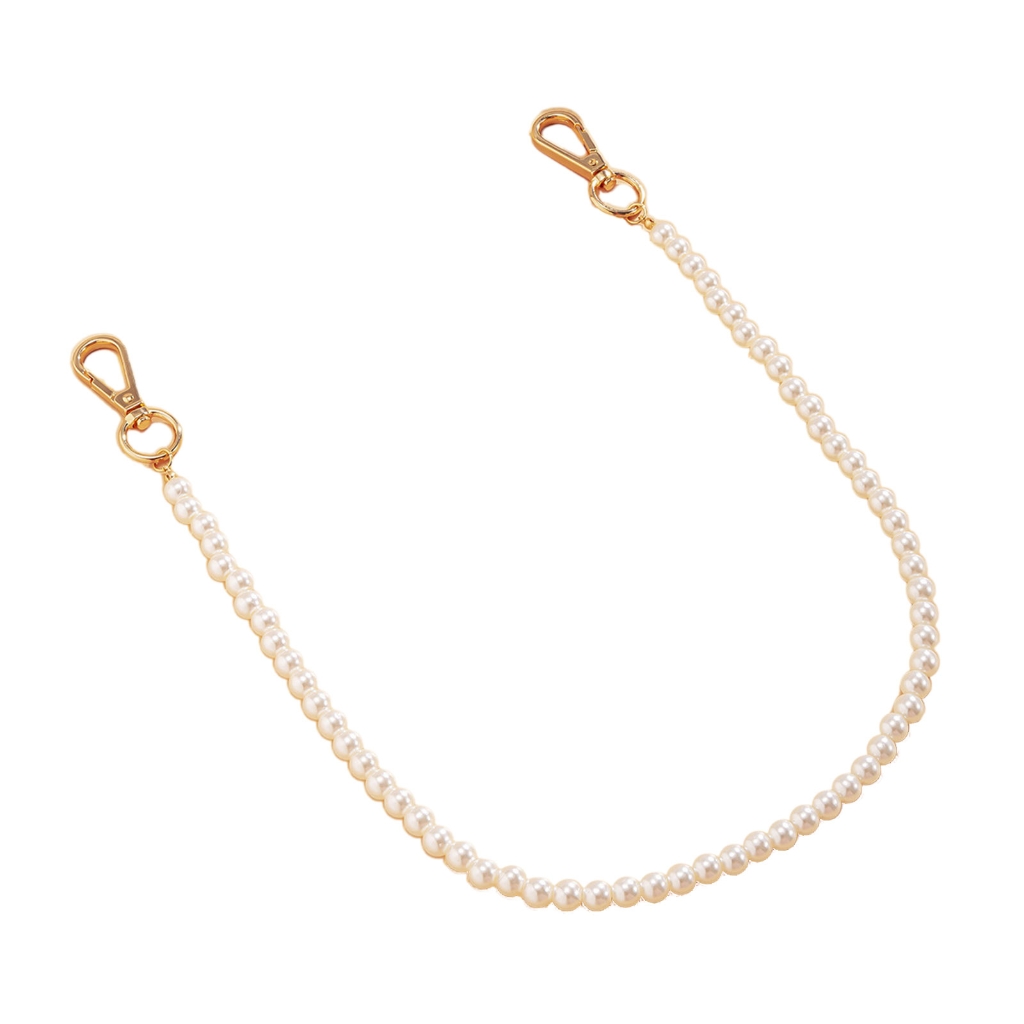 Metal pearl Waist Chain Vintage Jeans Key Wallet Chain Wallet Chain for Men Women Pearl Pants Jeans Chain Pocket  main image 4