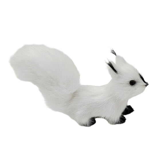 CIYISON Simulated Squirrels Stuffed Plush Figure Ornamentation for Home Accent