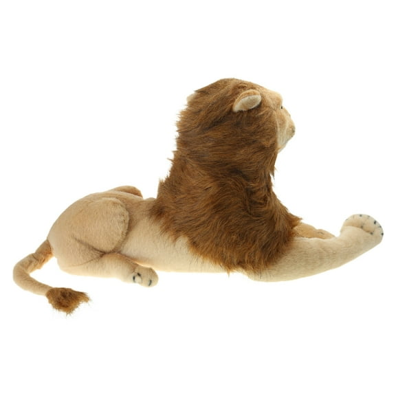 CIYISON Simulation Animal Lion Sofa Pillow PP Cotton Plush Toy Cougar Stuffed for Doll for Home Bedroom Dormitory Decoration Kid Birthday Gift