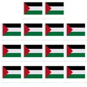 CIYISON Small Palestine Flags Set for Gathering Handheld Mini Palestine Flag for Formal Event National Flag Holiday Gift