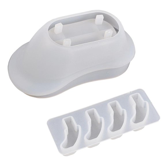 CIYISON Soap Box Mold Casting Epoxy Resin Ring Dish Holders DIY Craft Jewelry Making