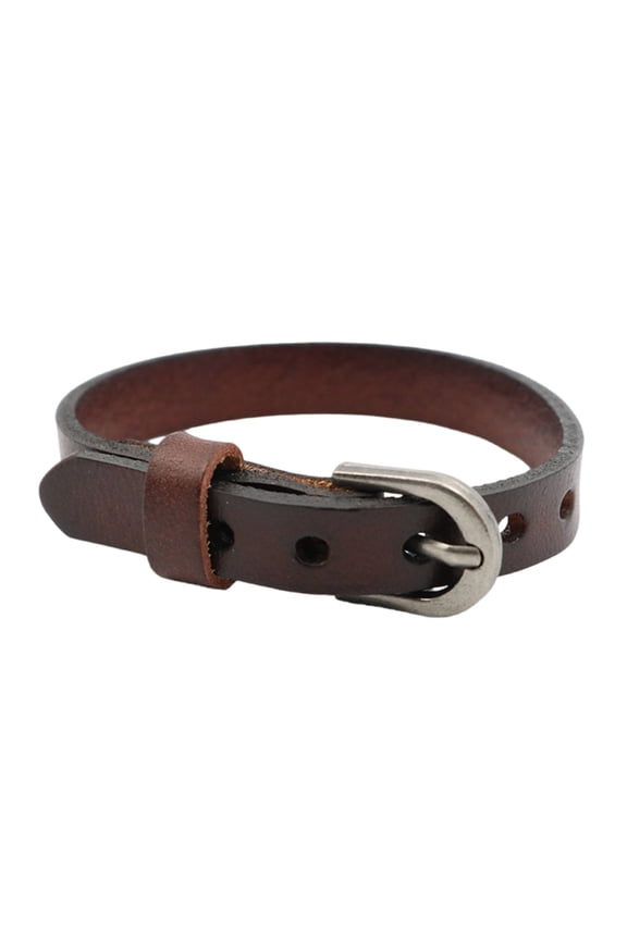 Soft Leather Strap Bracelet Elegant Wrist Jewelry Leather Wristband Everyday Wear Bracelet Suitable for Various Occasion