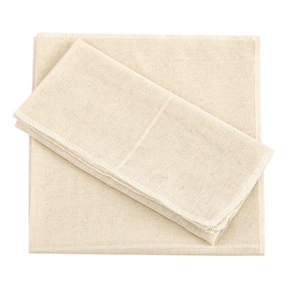 CIYISON Solid Lockstitch Edges Bean Curd Fabric Food Safe Breathable Cotton Kitchen Towel