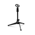 thumbnail image 1 of CIYISON Solid Metal Tripod Desktop Microphone Stand With Adjustable Height 22-27cm For Streaming Podcasting And Live Broadcasting, 1 of 11
