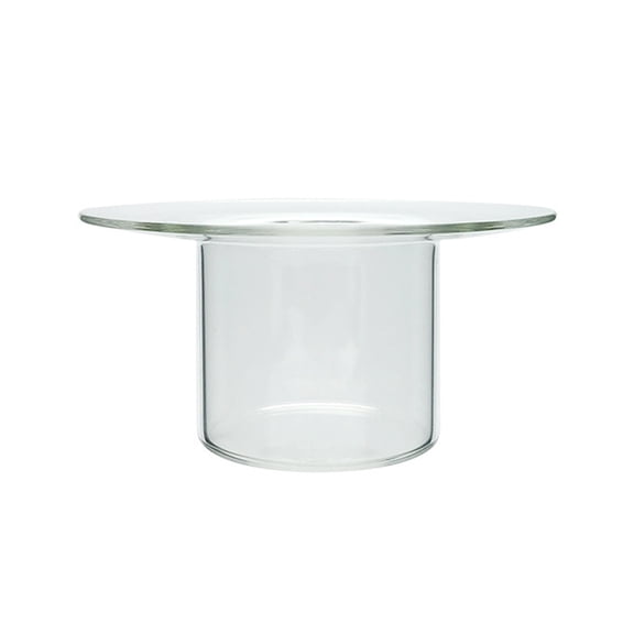 CIYISON Soup Bowl Straw Hat Shape Bowl Kitchenwares Glass Material 2 Sizes to Choose
