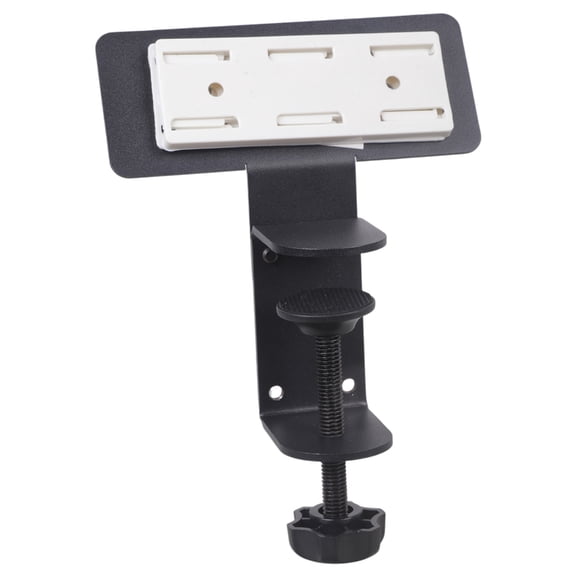 CIYISON Space Saving Desk Side Clamp Organiser For Power Panel Iron Construction Black