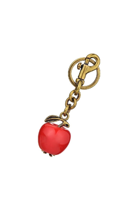 Sparkling Apples Bag Charm Glitter Keychain Multifuntional Purse Accessory
