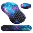 thumbnail image 1 of CIYISON Stable and Non Slip Memory Foam Wrist Rests Mouse Pad for Mouse Keyboards, 1 of 18