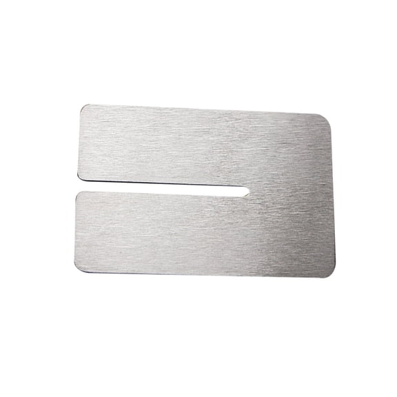 CIYISON Stainless Steel Leather Stitching Aid Plate Leathercraft Stitching Aid Plates