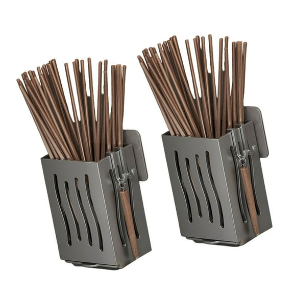 CIYISON Stylish Wall Mounted Chopstick Organizers Holder for Dining and Parties