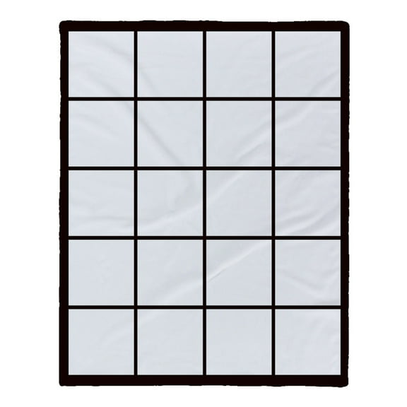 CIYISON Sublimation Throw Flannel Blankets for DIY Baby Printed Blankets Handmade Gifts