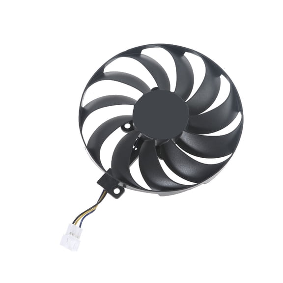 CIYISON T129215SU VGA Fan Graphics Card Cooling Fan for RX5600XT 5700 5700XT DUAL EVO OC Radiator 4Pin 12V 0.5A Fan