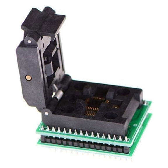 CIYISON TQFP32 QFP32 to DIP32 IC Programmer Adapter Chip Converters Supply Test Socket